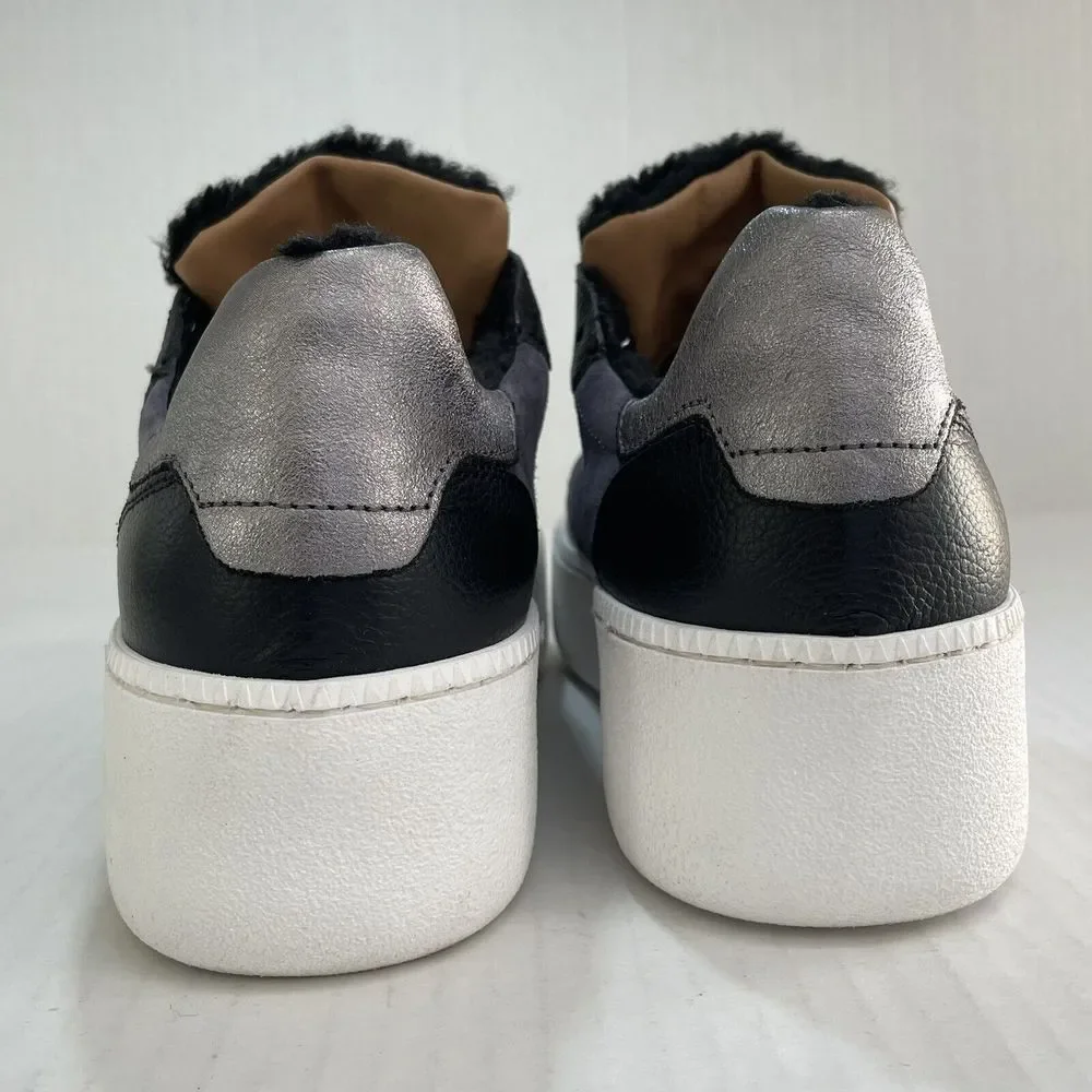 RUSSELL & BROMLEY PARK LACE Lace Up Platform Sneakers Shearling Trim EU 42 US 11 - Picture 8 of 14